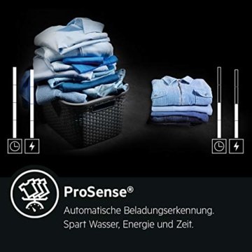 AEG L6TB40260 Waschmaschine Toplader / 6,0 kg / Mengenautomatik / Nachlegefunktion / Kindersicherung / Wasserstopp / 1200 U/min - 5